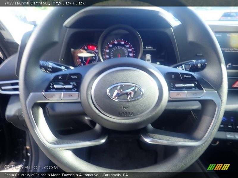 Onyx Black / Black 2023 Hyundai Elantra SEL