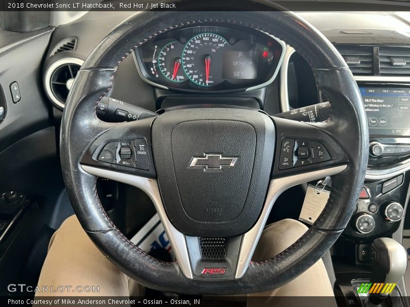  2018 Sonic LT Hatchback Steering Wheel