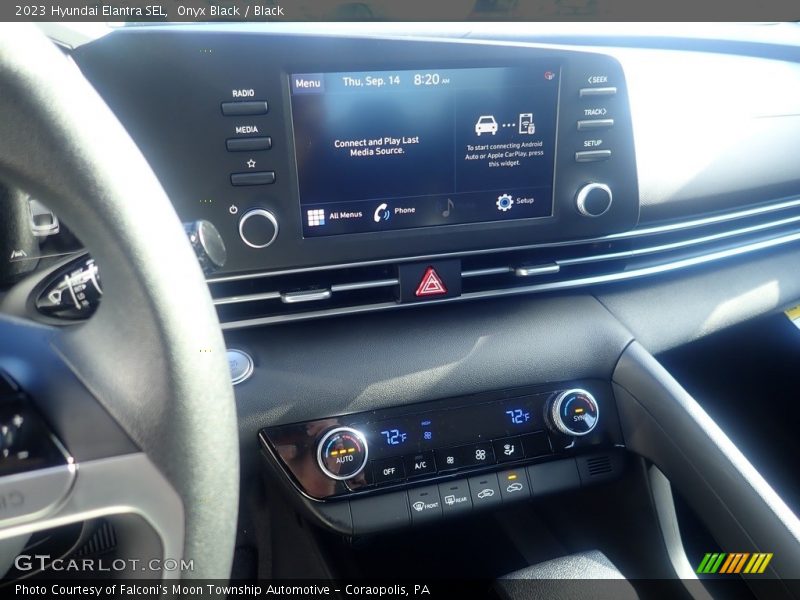 Onyx Black / Black 2023 Hyundai Elantra SEL