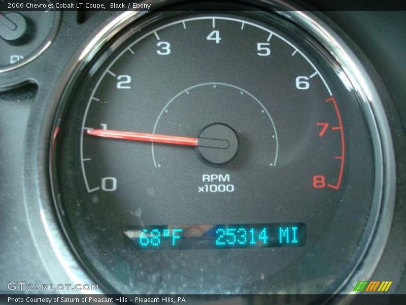 Black / Ebony 2006 Chevrolet Cobalt LT Coupe