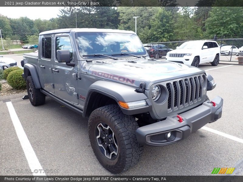 Sting-Gray / Black 2021 Jeep Gladiator Rubicon 4x4