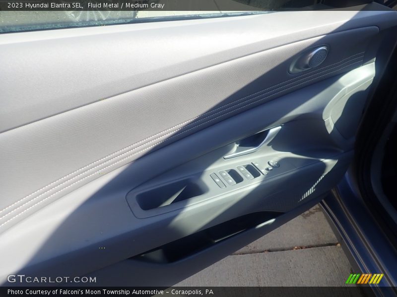 Fluid Metal / Medium Gray 2023 Hyundai Elantra SEL