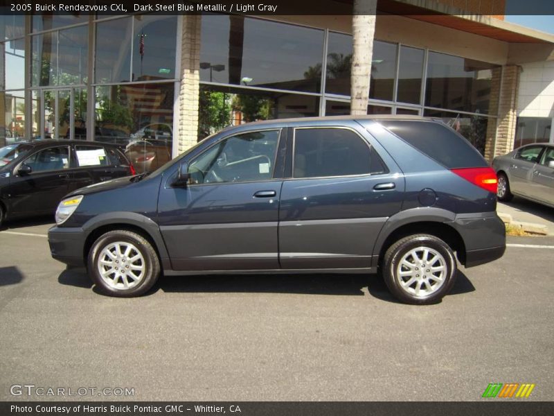 Dark Steel Blue Metallic / Light Gray 2005 Buick Rendezvous CXL