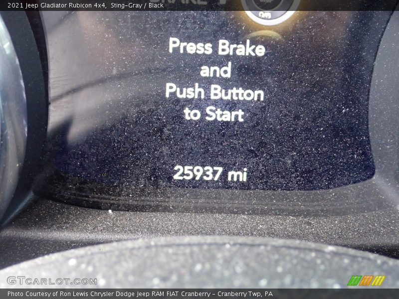 Sting-Gray / Black 2021 Jeep Gladiator Rubicon 4x4