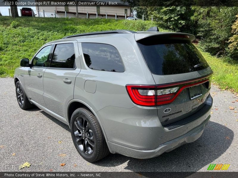 Destroyer Gray / Black 2023 Dodge Durango R/T Blacktop AWD