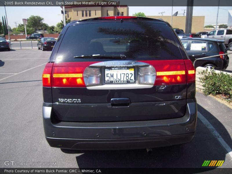 Dark Steel Blue Metallic / Light Gray 2005 Buick Rendezvous CXL
