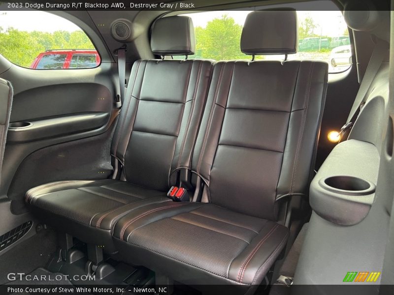 Rear Seat of 2023 Durango R/T Blacktop AWD