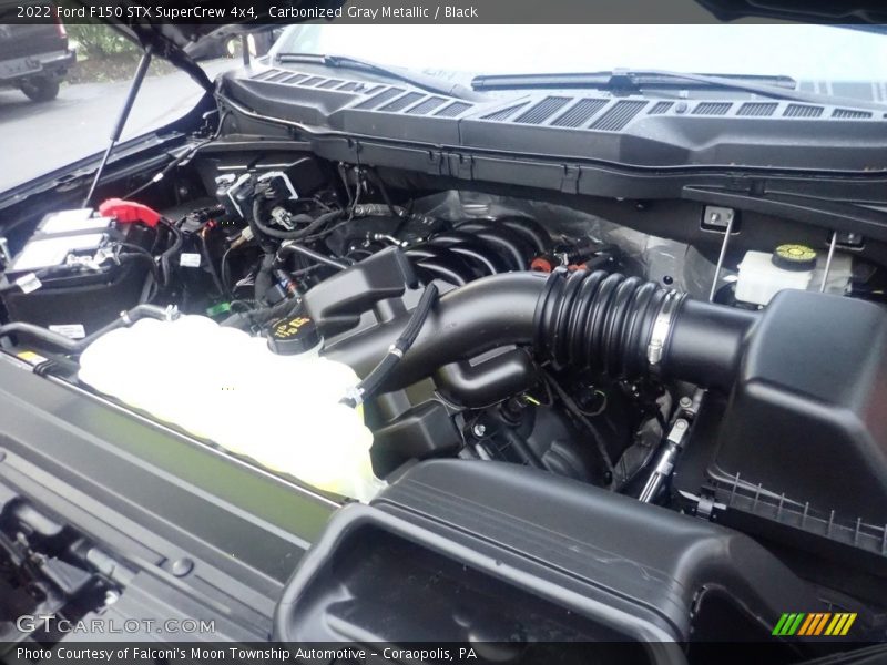 Carbonized Gray Metallic / Black 2022 Ford F150 STX SuperCrew 4x4