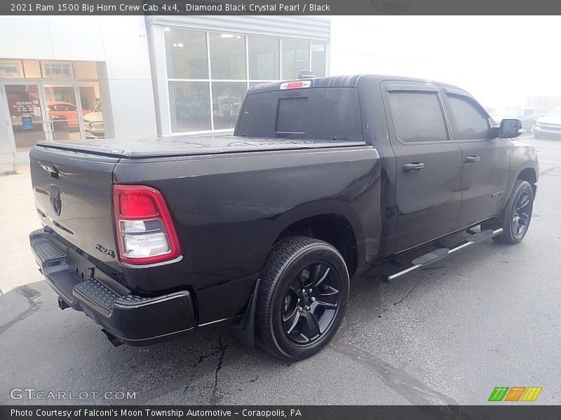 Diamond Black Crystal Pearl / Black 2021 Ram 1500 Big Horn Crew Cab 4x4