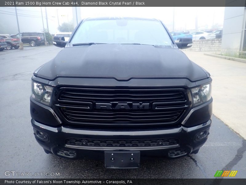 Diamond Black Crystal Pearl / Black 2021 Ram 1500 Big Horn Crew Cab 4x4
