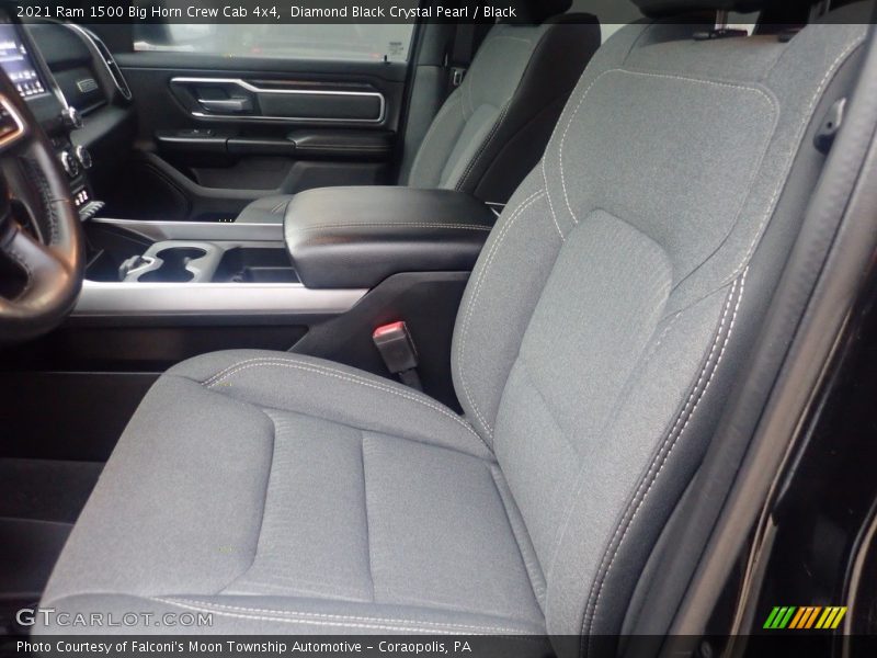 Diamond Black Crystal Pearl / Black 2021 Ram 1500 Big Horn Crew Cab 4x4