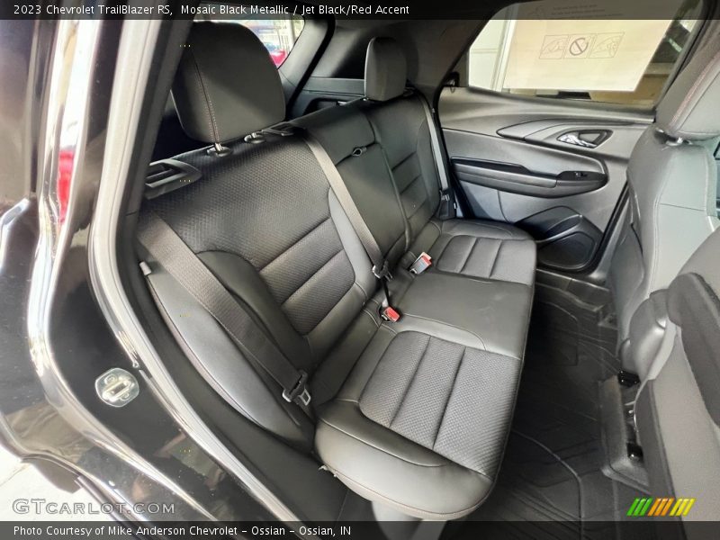 Rear Seat of 2023 TrailBlazer RS