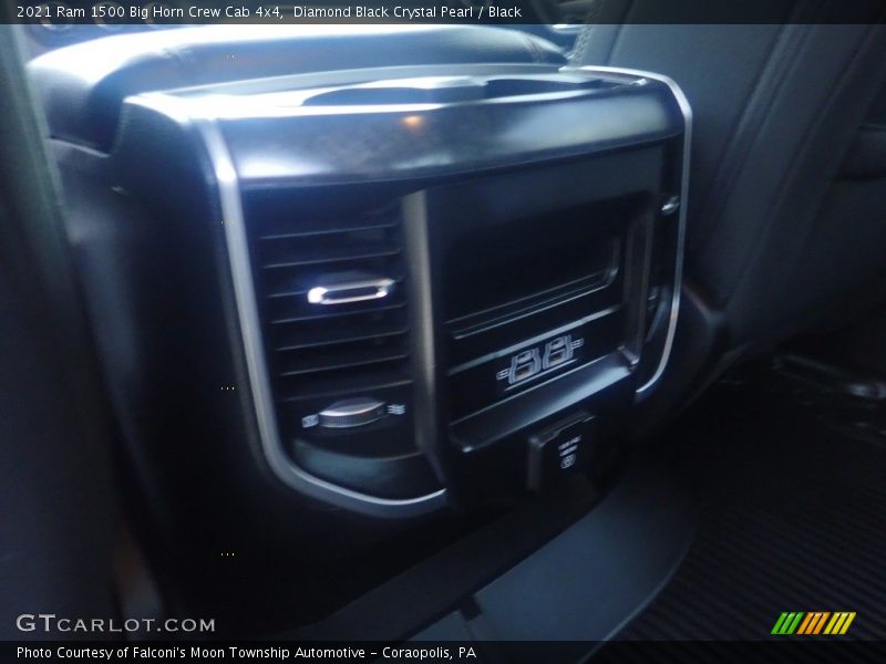 Diamond Black Crystal Pearl / Black 2021 Ram 1500 Big Horn Crew Cab 4x4