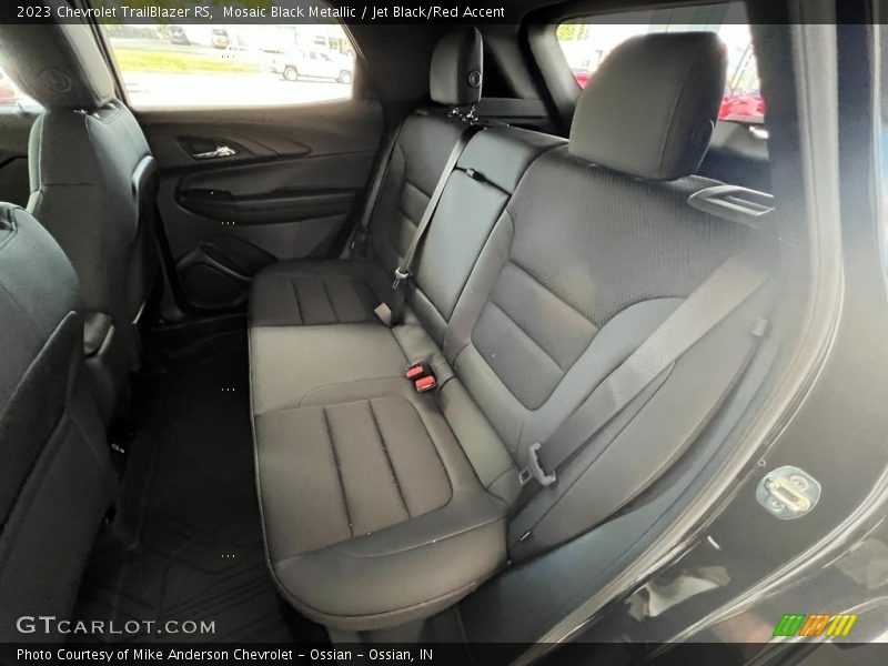 Rear Seat of 2023 TrailBlazer RS