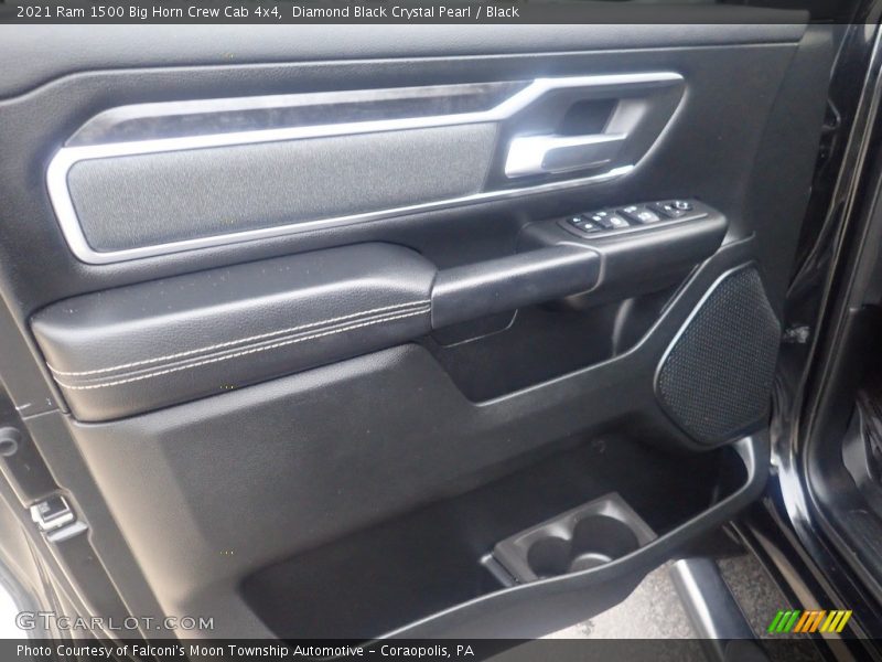 Diamond Black Crystal Pearl / Black 2021 Ram 1500 Big Horn Crew Cab 4x4