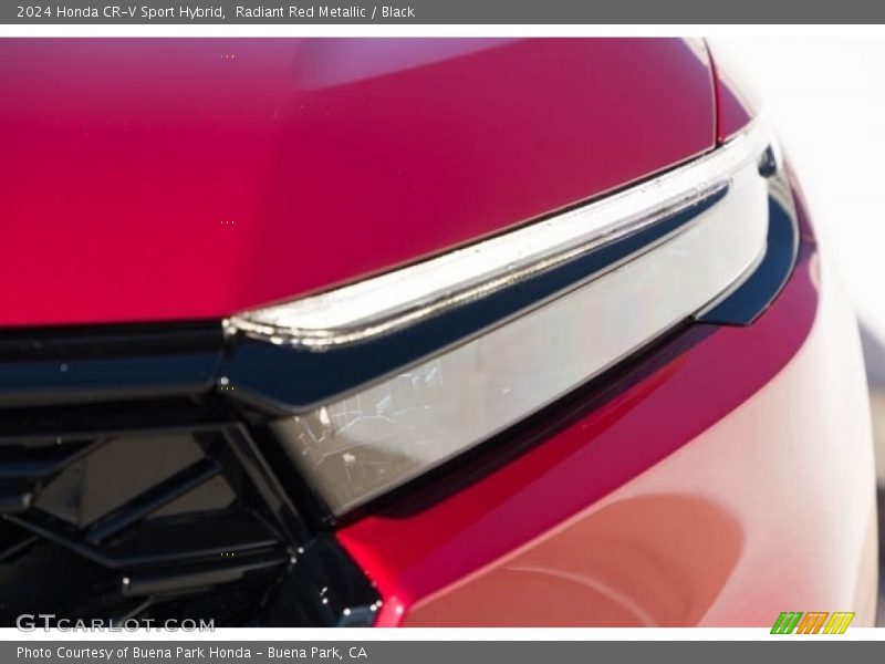Radiant Red Metallic / Black 2024 Honda CR-V Sport Hybrid