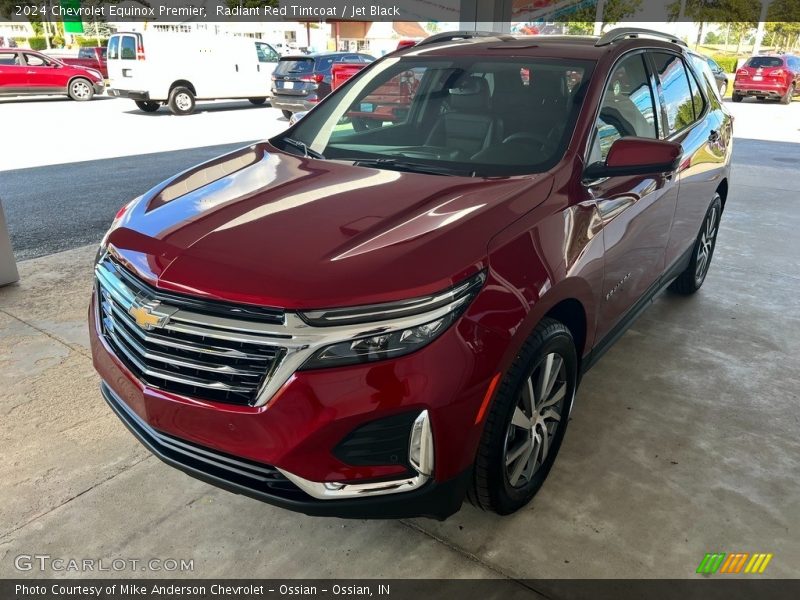 Radiant Red Tintcoat / Jet Black 2024 Chevrolet Equinox Premier