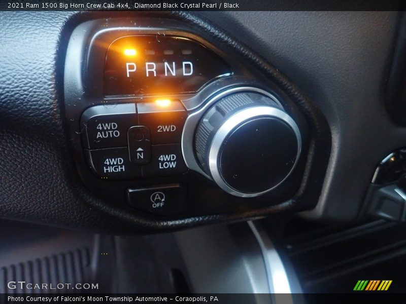 Diamond Black Crystal Pearl / Black 2021 Ram 1500 Big Horn Crew Cab 4x4