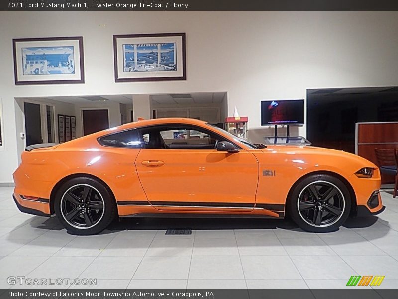  2021 Mustang Mach 1 Twister Orange Tri-Coat
