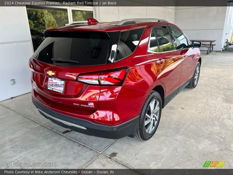 Radiant Red Tintcoat / Jet Black 2024 Chevrolet Equinox Premier