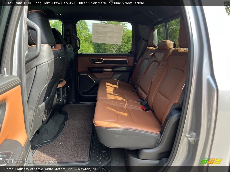 Rear Seat of 2023 1500 Long Horn Crew Cab 4x4