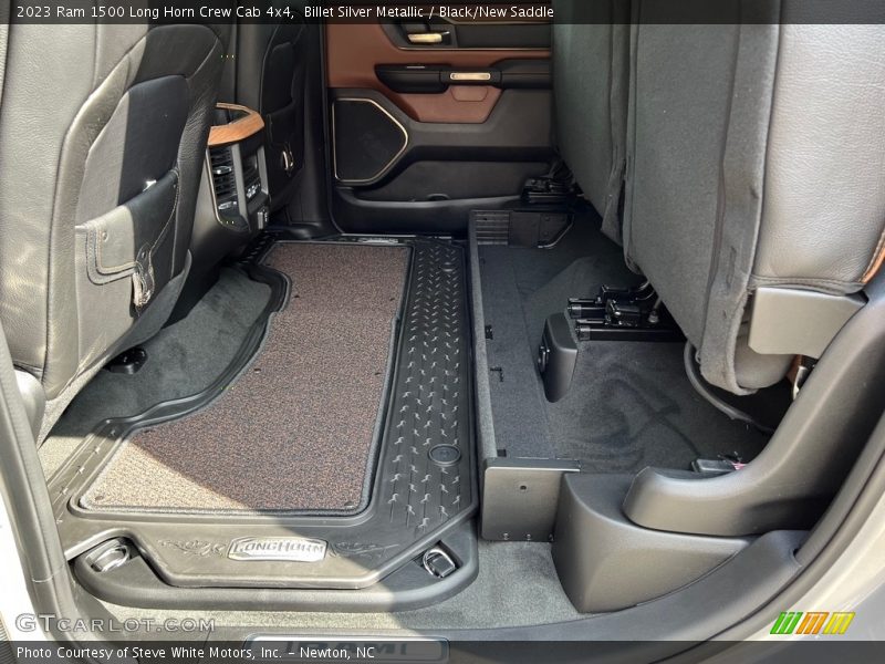 Rear Seat of 2023 1500 Long Horn Crew Cab 4x4
