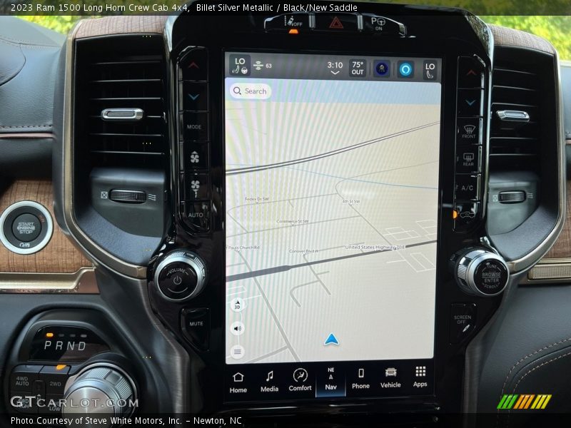 Navigation of 2023 1500 Long Horn Crew Cab 4x4
