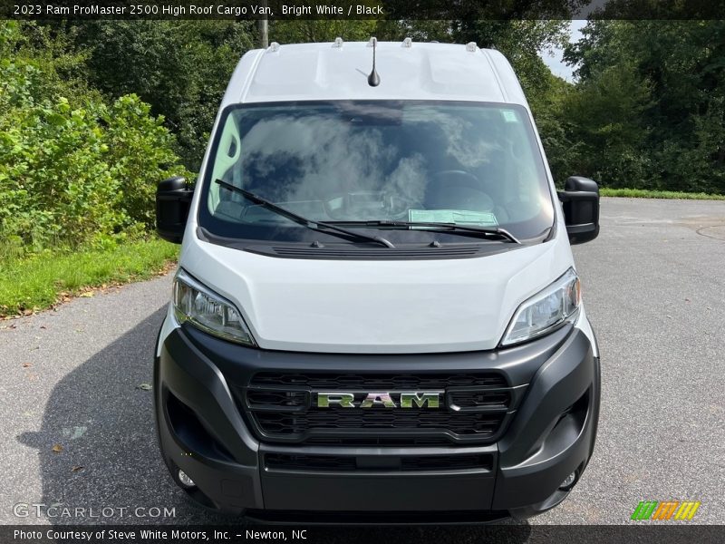 Bright White / Black 2023 Ram ProMaster 2500 High Roof Cargo Van
