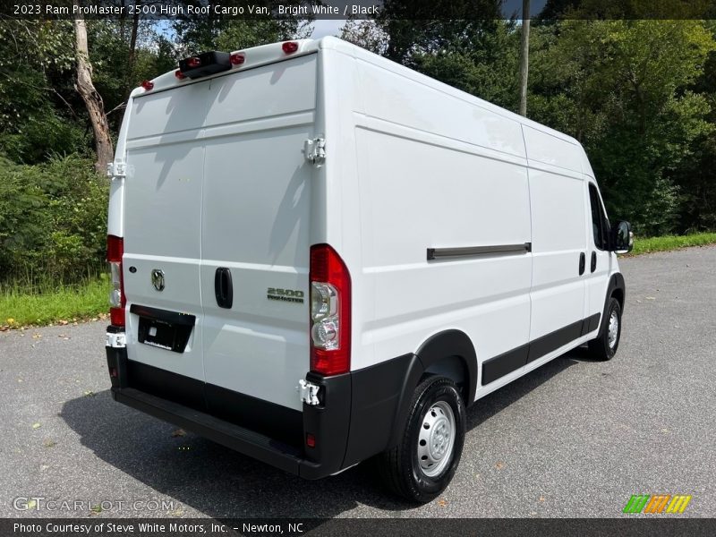 Bright White / Black 2023 Ram ProMaster 2500 High Roof Cargo Van