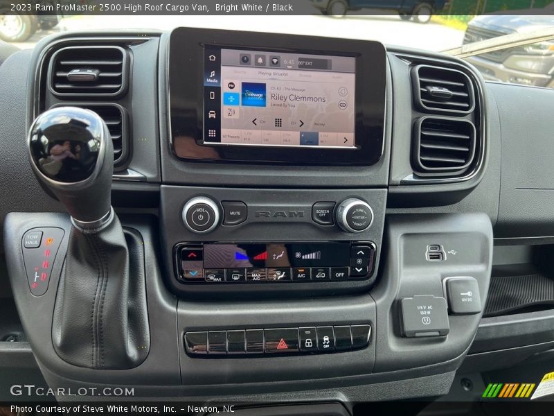 Bright White / Black 2023 Ram ProMaster 2500 High Roof Cargo Van