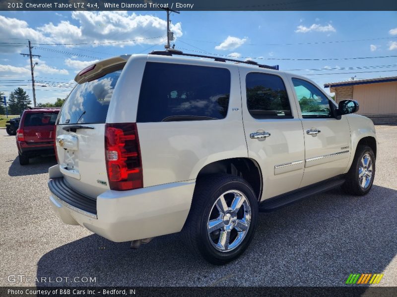 White Diamond Tricoat / Ebony 2012 Chevrolet Tahoe LTZ 4x4