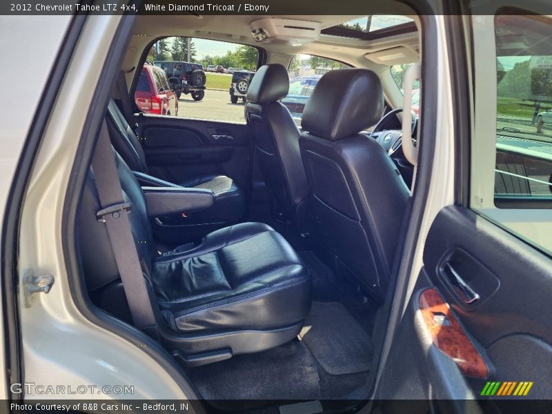 White Diamond Tricoat / Ebony 2012 Chevrolet Tahoe LTZ 4x4