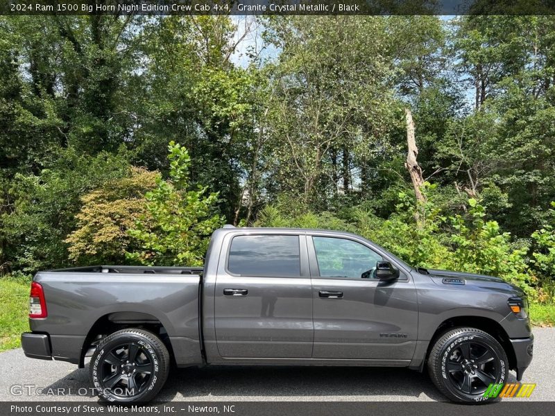  2024 1500 Big Horn Night Edition Crew Cab 4x4 Granite Crystal Metallic