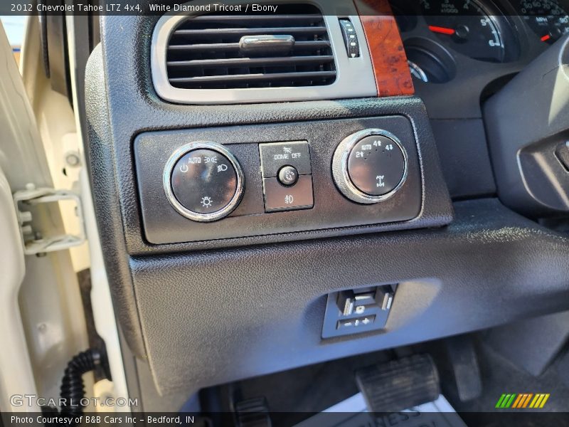 White Diamond Tricoat / Ebony 2012 Chevrolet Tahoe LTZ 4x4