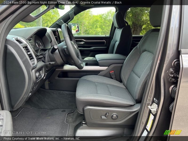 Black Interior - 2024 1500 Big Horn Night Edition Crew Cab 4x4 