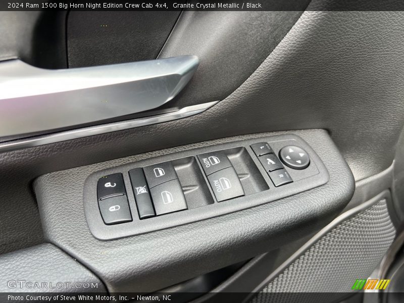 Door Panel of 2024 1500 Big Horn Night Edition Crew Cab 4x4