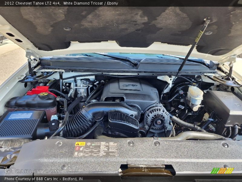 White Diamond Tricoat / Ebony 2012 Chevrolet Tahoe LTZ 4x4