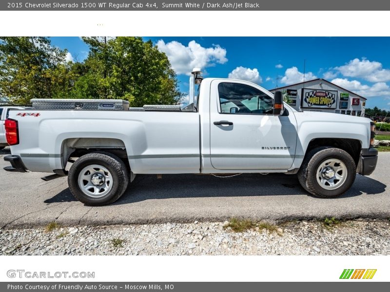 Summit White / Dark Ash/Jet Black 2015 Chevrolet Silverado 1500 WT Regular Cab 4x4