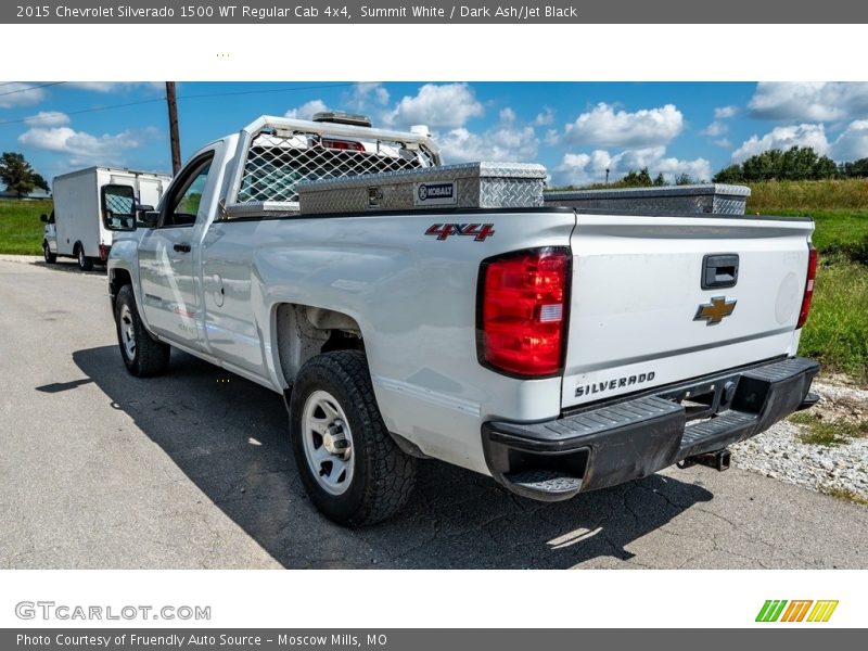Summit White / Dark Ash/Jet Black 2015 Chevrolet Silverado 1500 WT Regular Cab 4x4