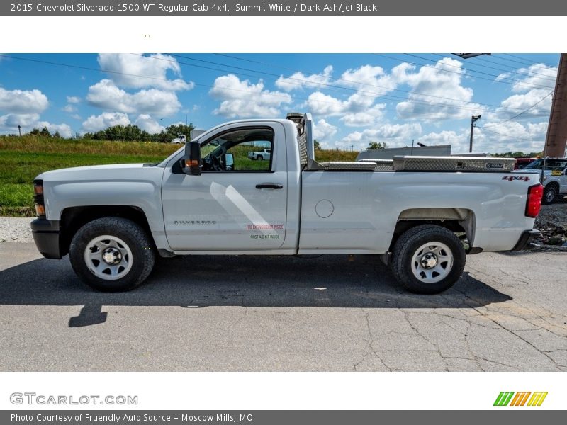 Summit White / Dark Ash/Jet Black 2015 Chevrolet Silverado 1500 WT Regular Cab 4x4