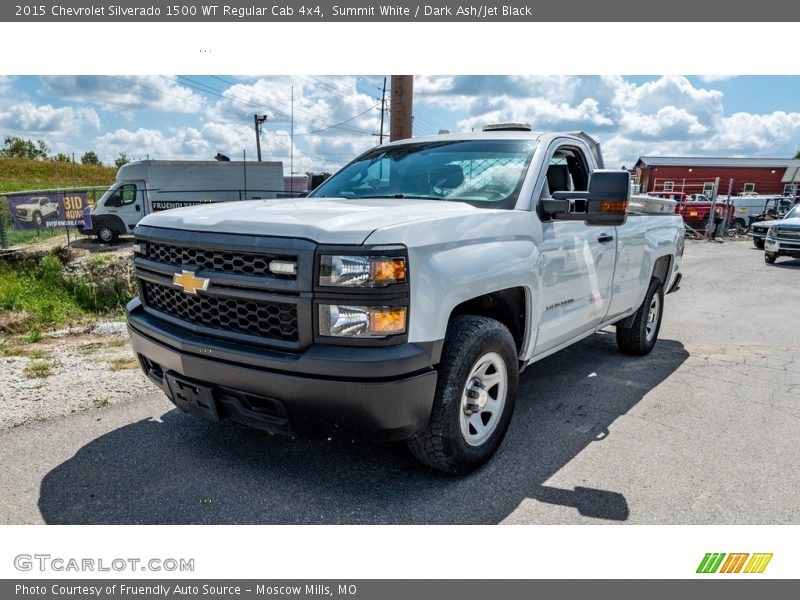 Summit White / Dark Ash/Jet Black 2015 Chevrolet Silverado 1500 WT Regular Cab 4x4