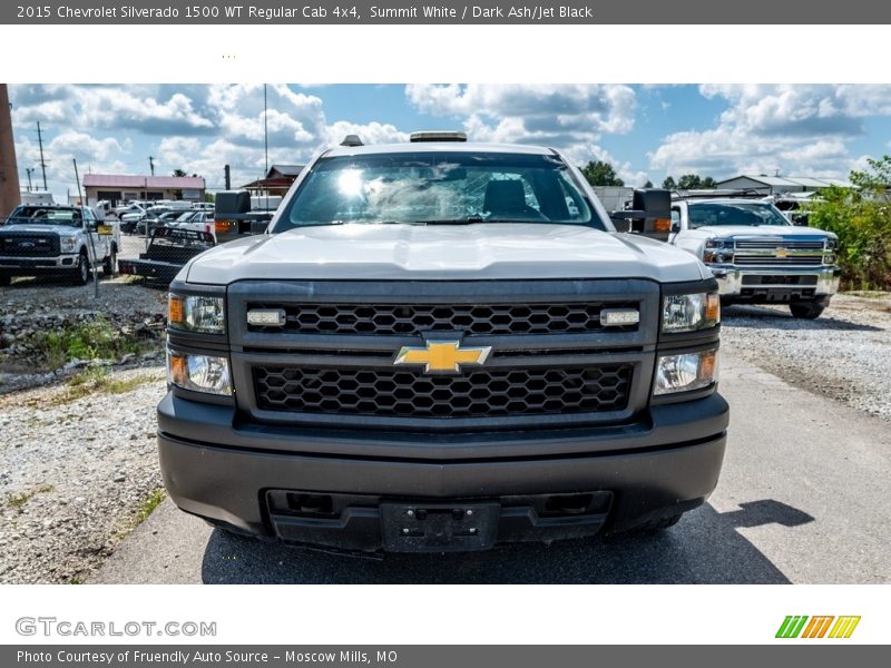 Summit White / Dark Ash/Jet Black 2015 Chevrolet Silverado 1500 WT Regular Cab 4x4