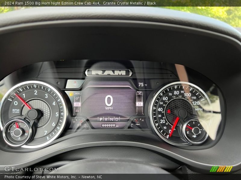  2024 1500 Big Horn Night Edition Crew Cab 4x4 Big Horn Night Edition Crew Cab 4x4 Gauges
