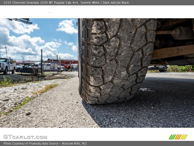 Summit White / Dark Ash/Jet Black 2015 Chevrolet Silverado 1500 WT Regular Cab 4x4