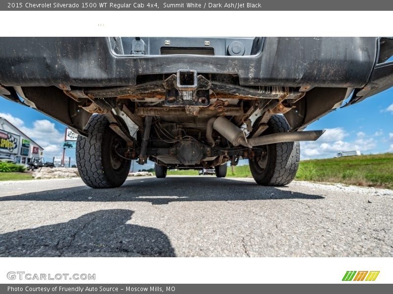 Summit White / Dark Ash/Jet Black 2015 Chevrolet Silverado 1500 WT Regular Cab 4x4