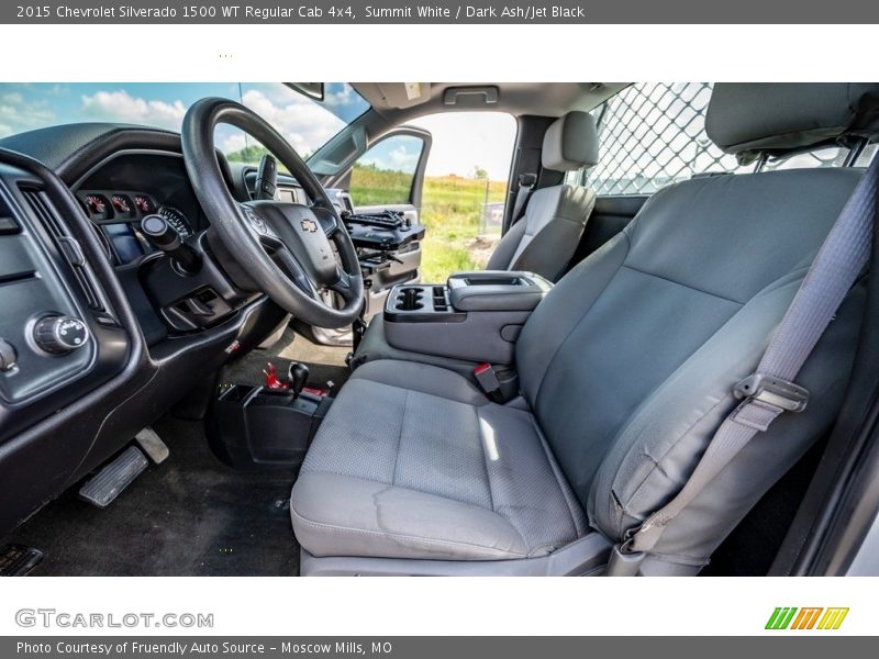 Summit White / Dark Ash/Jet Black 2015 Chevrolet Silverado 1500 WT Regular Cab 4x4