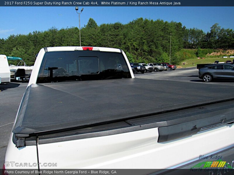 White Platinum / King Ranch Mesa Antique Java 2017 Ford F250 Super Duty King Ranch Crew Cab 4x4