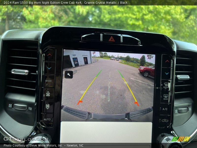 Controls of 2024 1500 Big Horn Night Edition Crew Cab 4x4