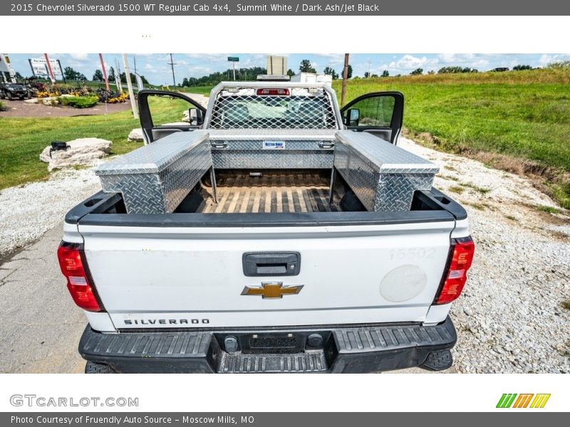 Summit White / Dark Ash/Jet Black 2015 Chevrolet Silverado 1500 WT Regular Cab 4x4