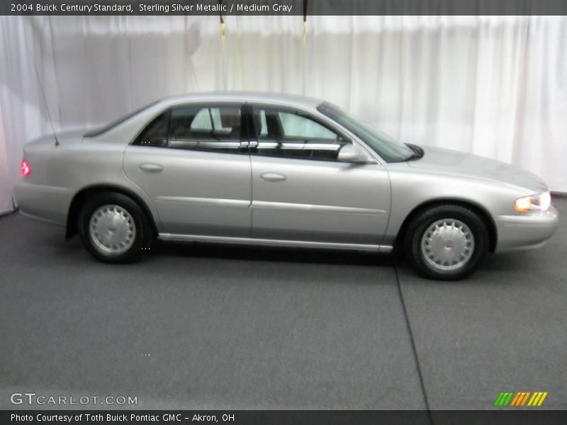 Sterling Silver Metallic / Medium Gray 2004 Buick Century Standard